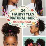 24 Braided Hairstyles for Kids Natural Hair