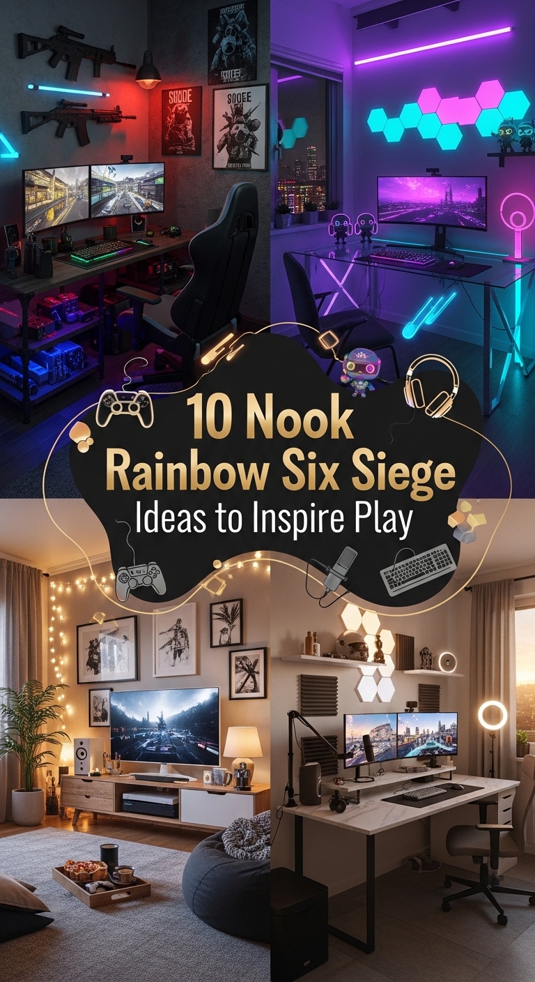 10 Nook Rainbow Six Siege Ideas to Inspire Play