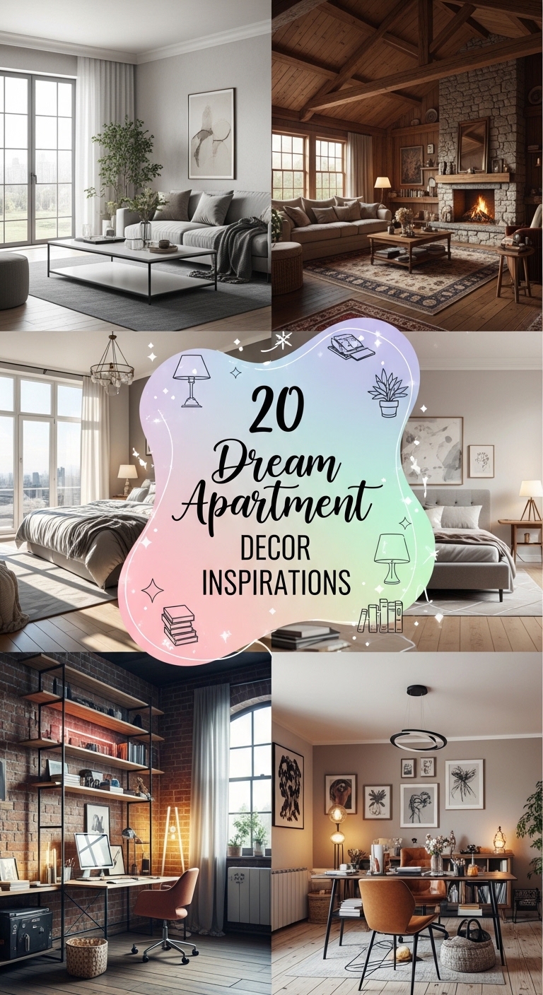 20 Dream Apartment Decor Inspirations