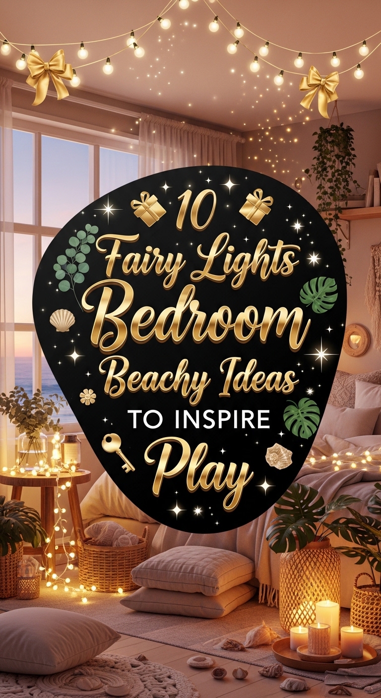10 Fairy Lights Bedroom Beachy Ideas to Inspire Play