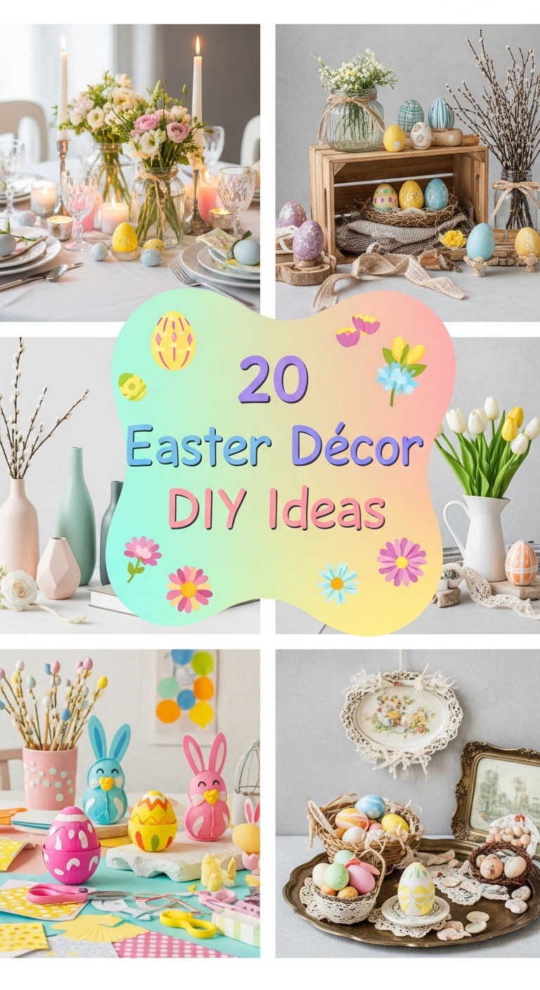 20 Easter Décor DIY Ideas