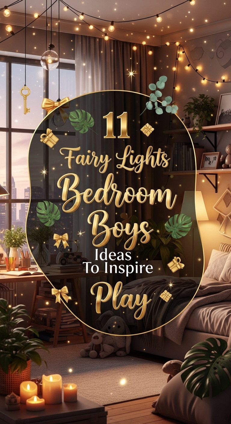 11 Fairy Lights Bedroom Boys Ideas to Inspire Play