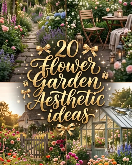 20 Flower Garden Aesthetic Ideas