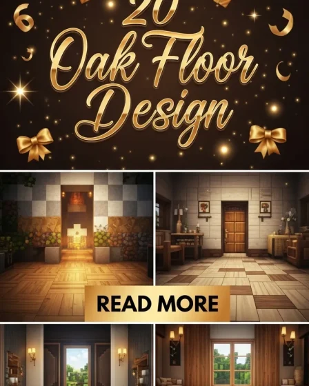 20 Oak Floor Design Minecraft 20 Oak Floor Design Minecraft
