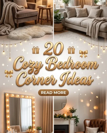 20 Cozy Bedroom Corner Ideas