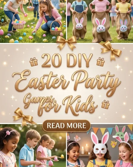 20 DIY Easter Party Games for Kids 20 DIY Easter Party Games for Kids
