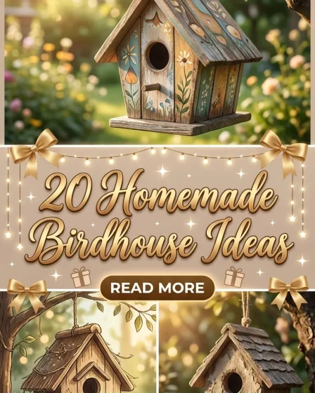 20 Homemade Birdhouse Ideas