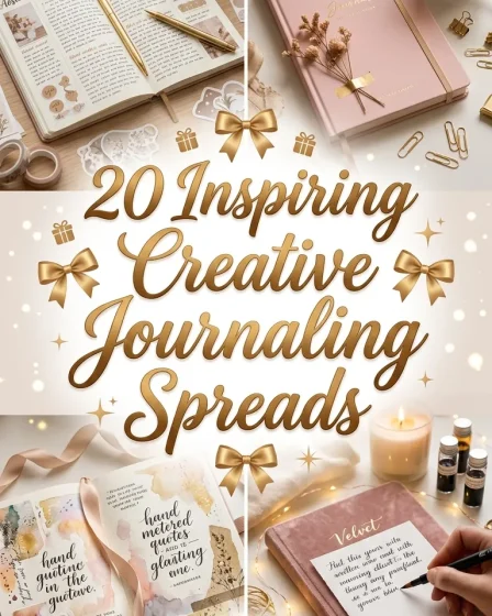 20 Inspiring Creative Journaling Spreads 20 Inspiring Creative Journaling Spreads