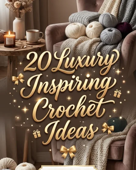 20 Luxury Inspiring Crochet Ideas 20 Luxury Inspiring Crochet Ideas