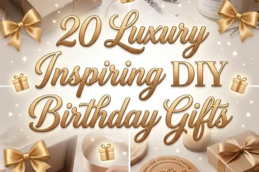 20 Luxury Inspiring DIY Birthday Gifts