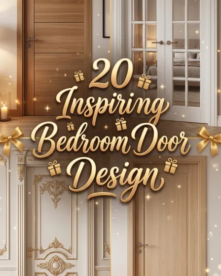 20 Inspiring Bedroom Door Design