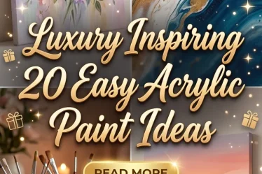 Luxury Inspiring 20 Easy Acrylic Paint Ideas