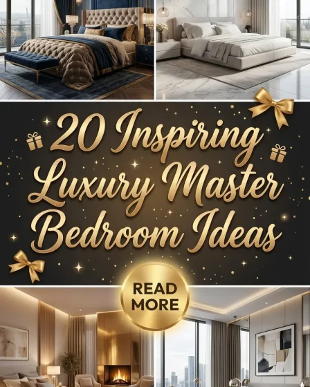 20 Inspiring Luxury Master Bedroom Ideas
