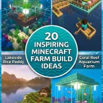 20 Inspiring Minecraft Farm Build Ideas