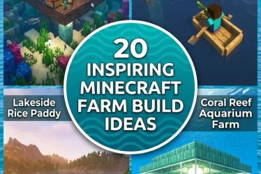 20 Inspiring Minecraft Farm Build Ideas