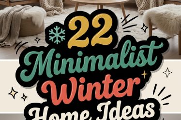 ❄️ 22 Minimalist Winter Home Ideas