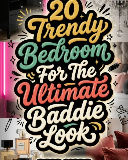 20 Trendy Bedroom For The Ultimate Baddie Look