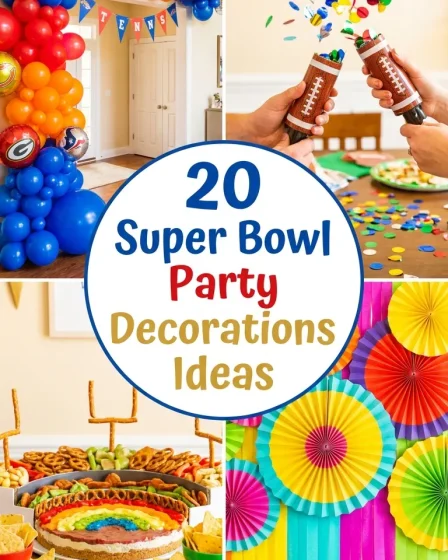 20 Super Bowl Party Decorations Ideas 20 Super Bowl Party Decorations Ideas
