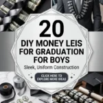 20 DIY Money Leis for Graduation for Boys
