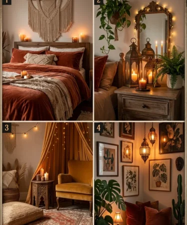 20 Cozy Boho Bedroom Decor Ideas