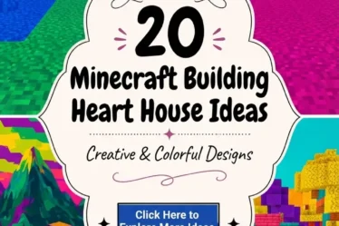 20 Minecraft Building Heart House Ideas