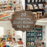 20 Inspiring Craft Rooms for Kids