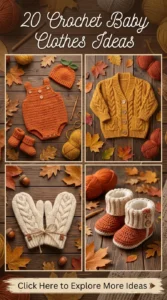 20 Crochet Baby Clothes Ideas
