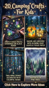 20 Camping Crafts For Kids