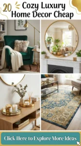 20 Cozy Luxury Home Decor Cheap