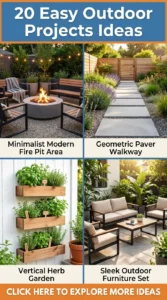 20 Easy Outdoor Projects Ideas