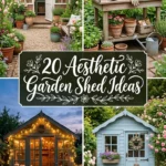20 Aesthetic Garden Shed Ideas