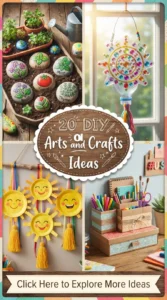 20 DIY Arts and Crafts Ideas