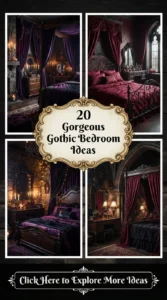 20 Gorgeous Gothic Bedroom Ideas