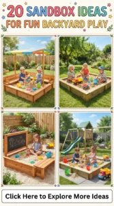 20 Sandbox Ideas For Fun Backyard Play