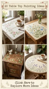20 Table Top Painting Ideas