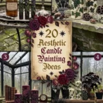 20 Aesthetic Candle Painting Ideas